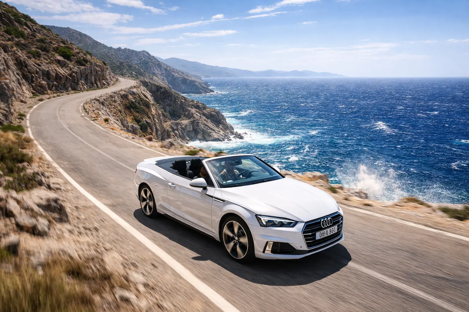 Üstü açık kiralık araç